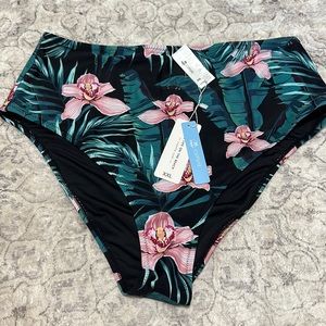 Cupshe high waisted swim bottoms